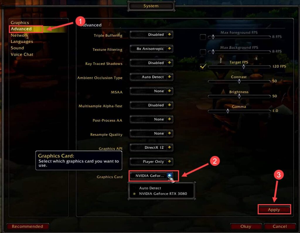 Choosing the Best Settings for World of Warcraft