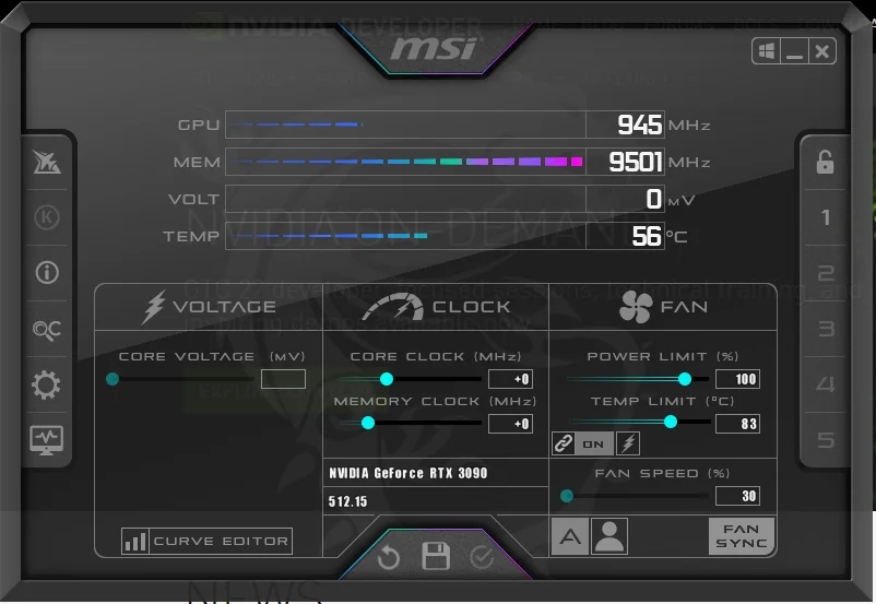How to see the default base and boost clocks of your GPU