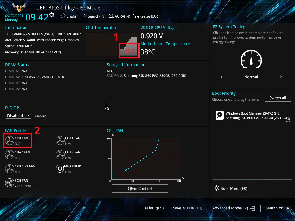 See CPU and GPU Temp Through BIOS